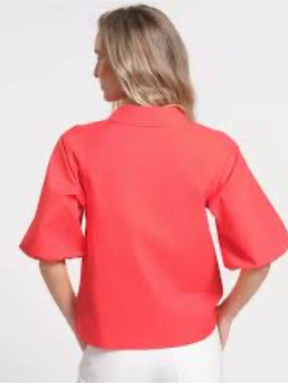 Isaac Mizrahi Coral High-Low Skirt
